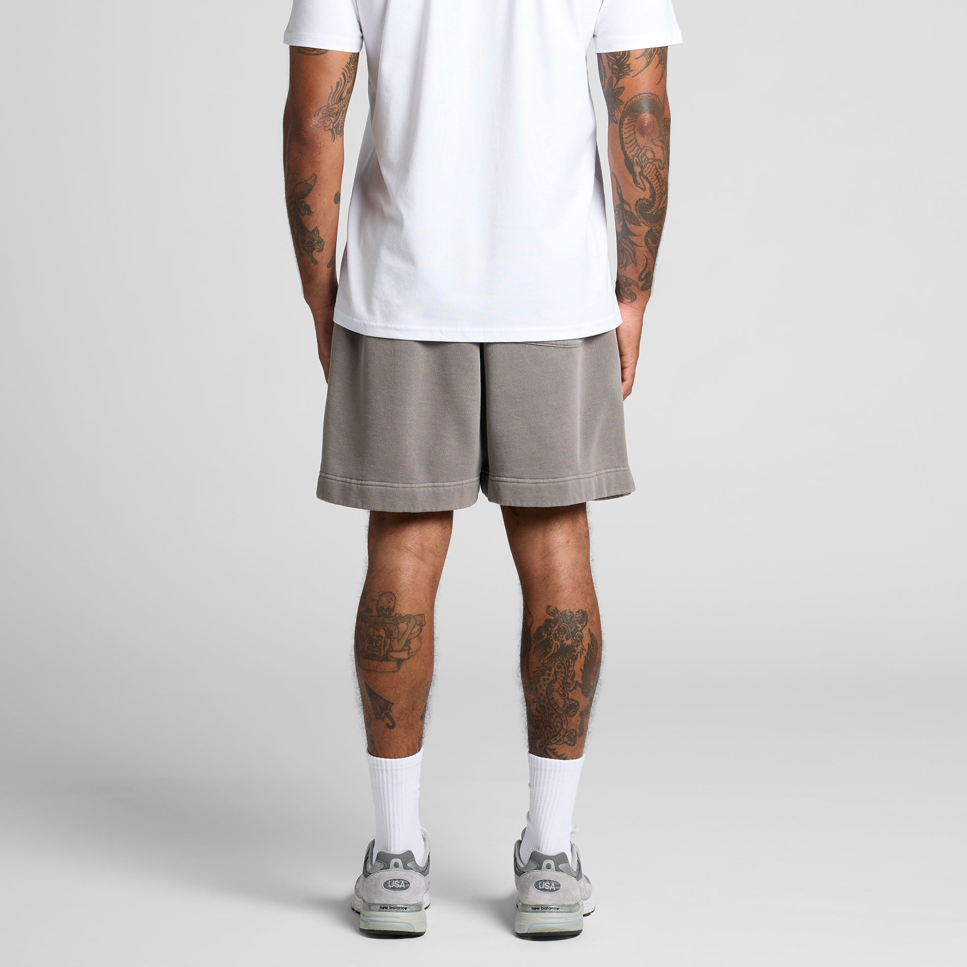 Aloha Sweat Shorts – Faded Grey
