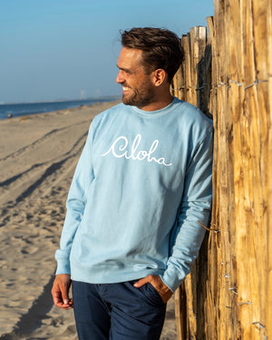 Aloha Sweater ~ Blue Shades