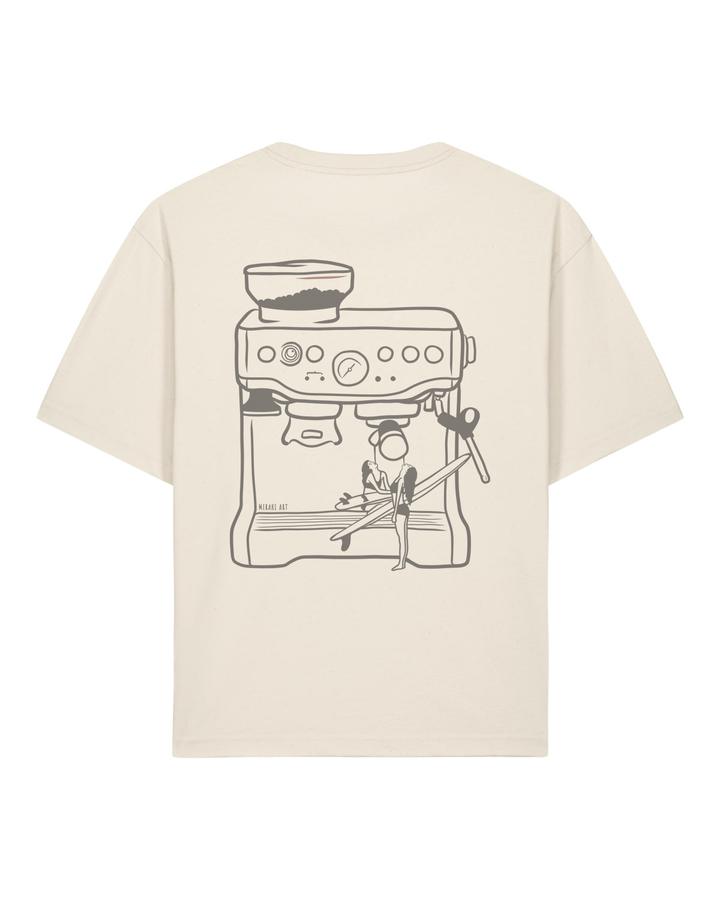 Coffee & Surf ~ Oversized Tee