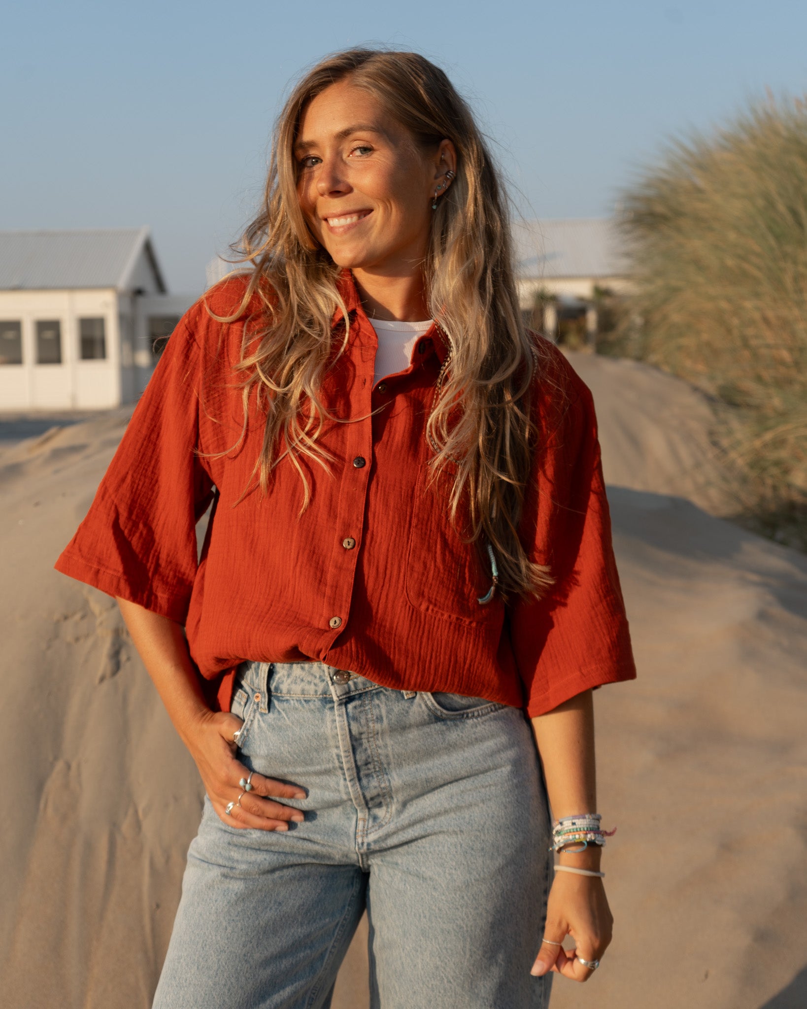 Birdy Sunset - Blouse