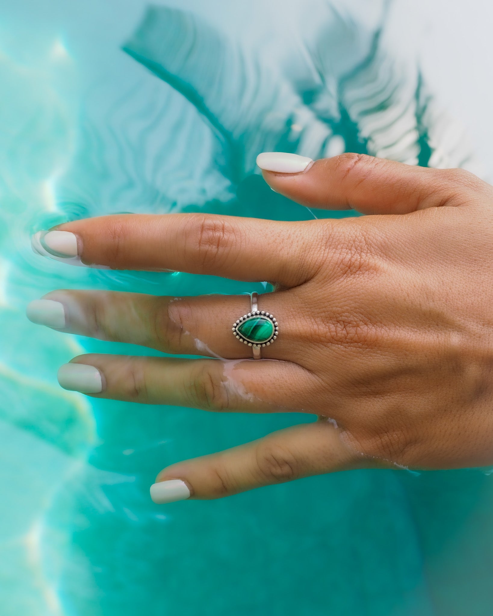 Ocean green - Ring