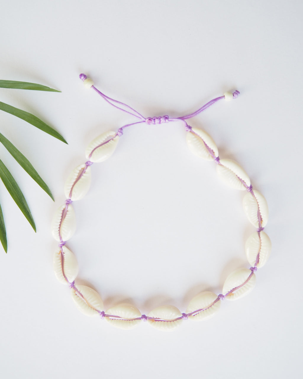 shells lila - Anklet