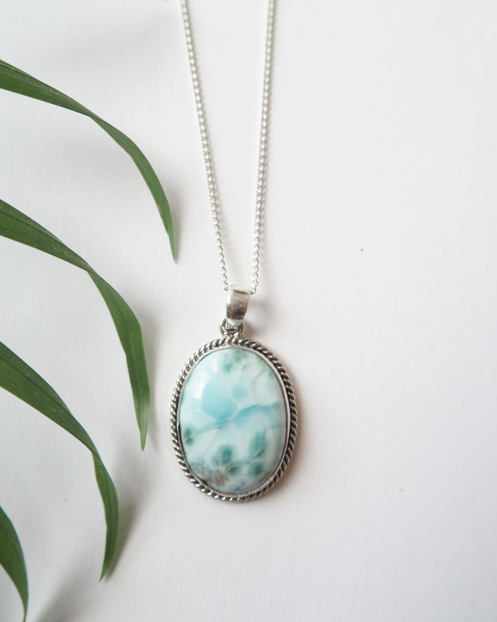 Ocean Bliss Larimar Necklace