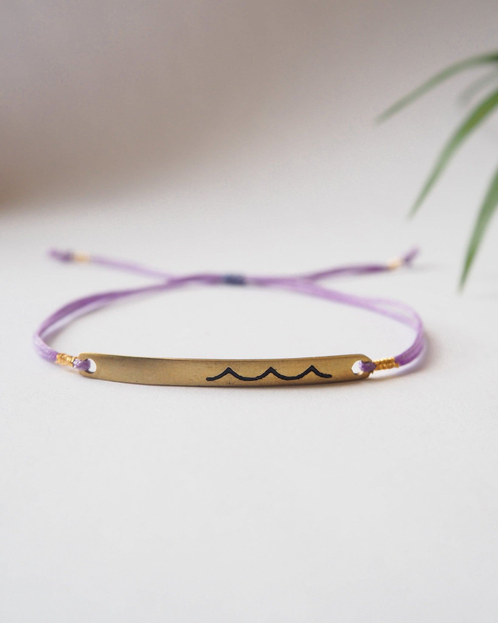 Wavy Lila - Bracelet