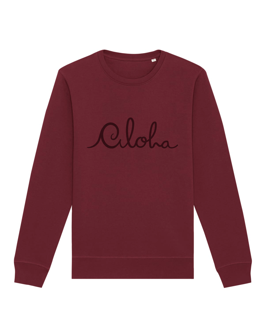 Aloha Sweater ~ Burgundy