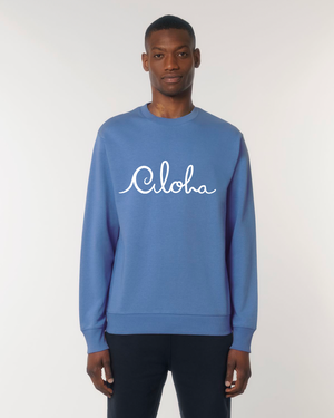 Aloha Sweater ~ Ocean Blue