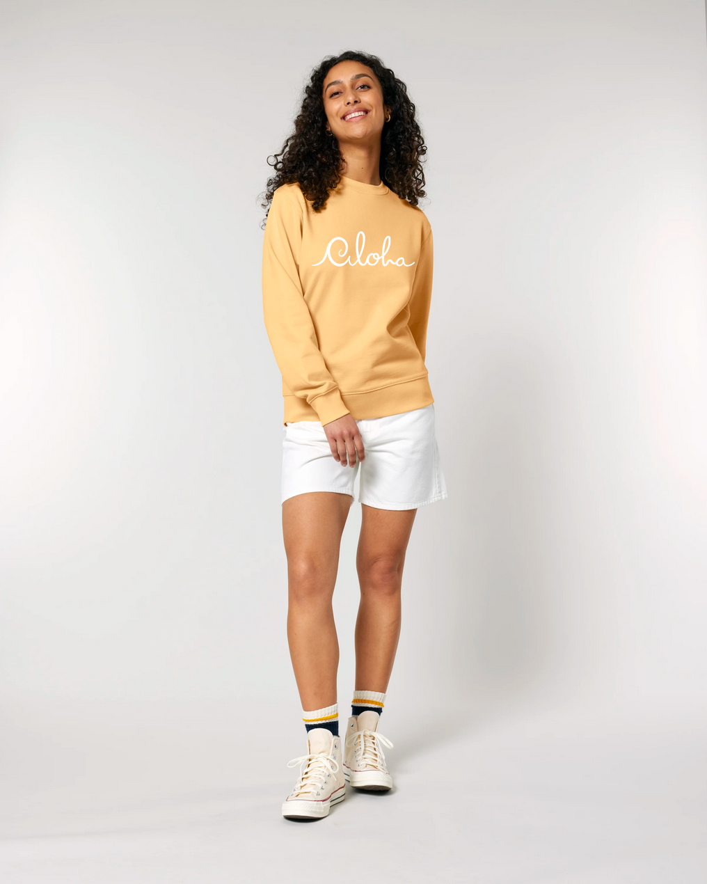 Aloha Sweater ~ Sunny Yellow