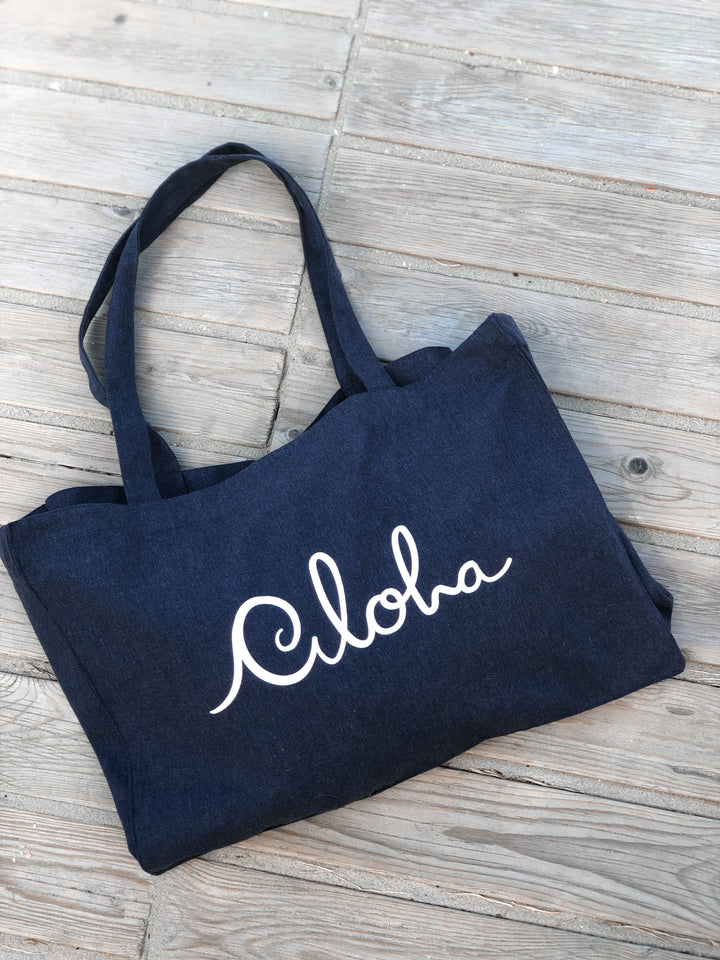 Aloha shopper bag ~ Blue