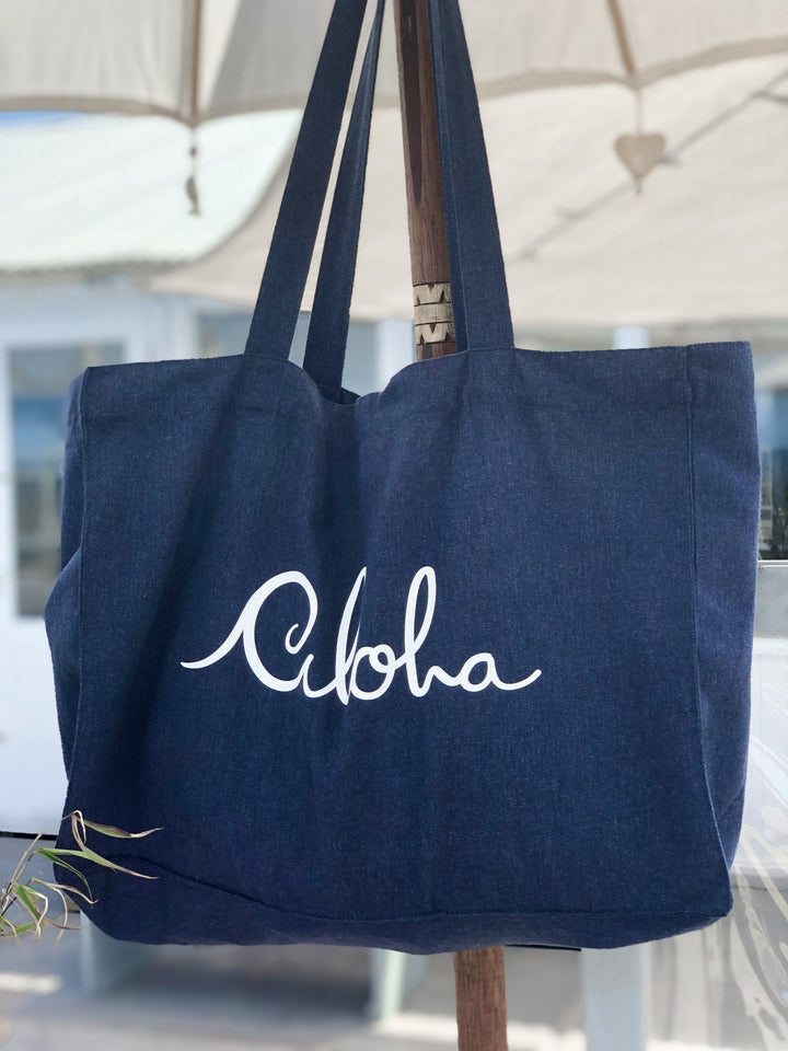 Aloha shopper bag ~ Blue