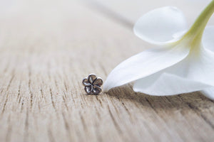 Bali flower ~ Ear stud